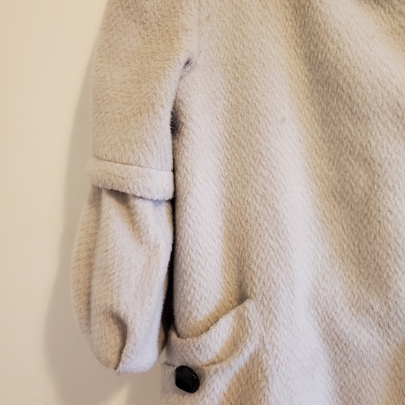 Button-Front 3/4-Sleeve Soft Coat - Picture 6 of 6